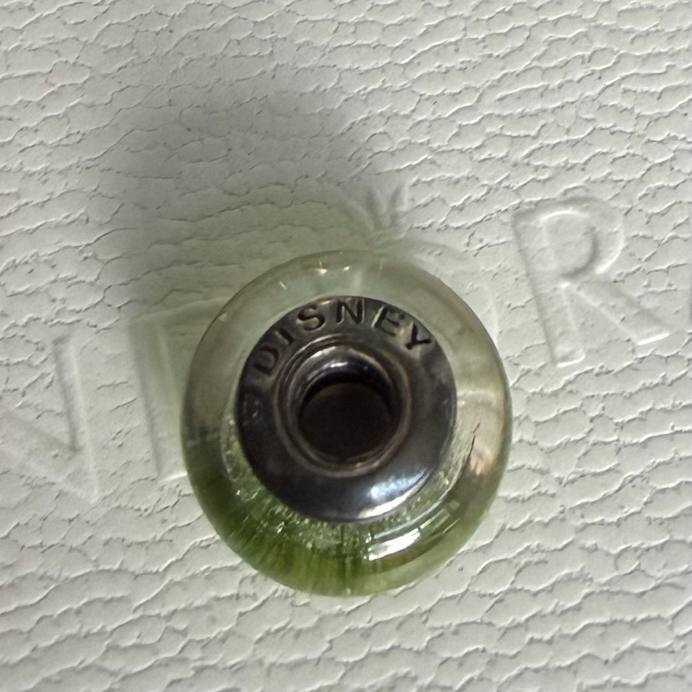 Pandora Disney Silver and Green Murano Glass Charm - Picture 4 of 4